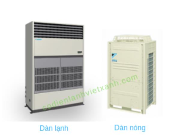 Máy lạnh  tủ đứng công nghiệp - Nhà Thầu Cơ Điện Việt Xanh - Công Ty TNHH Cơ Điện Lạnh Việt Xanh